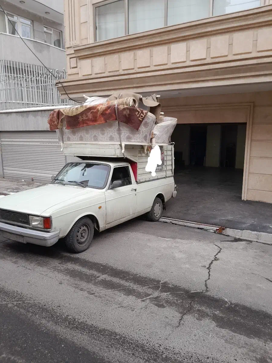 وانت تلفنی حمل بار کف صاف پتو دار|خدمات حمل و نقل|تبریز, |دیوار