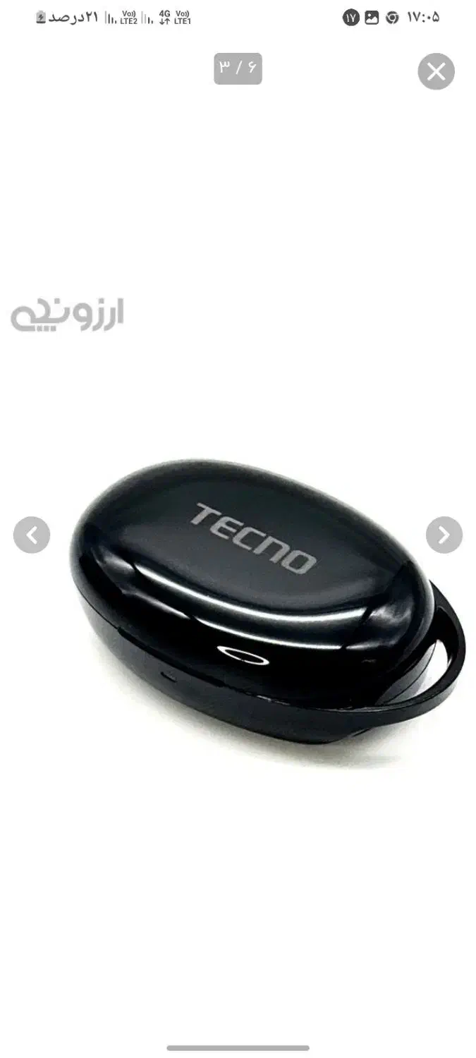 ایرپاد تکنو  اصل مدل Tecno TWS Earphone BD02|لوازم جانبی موبایل و تبلت|گرگان, |دیوار