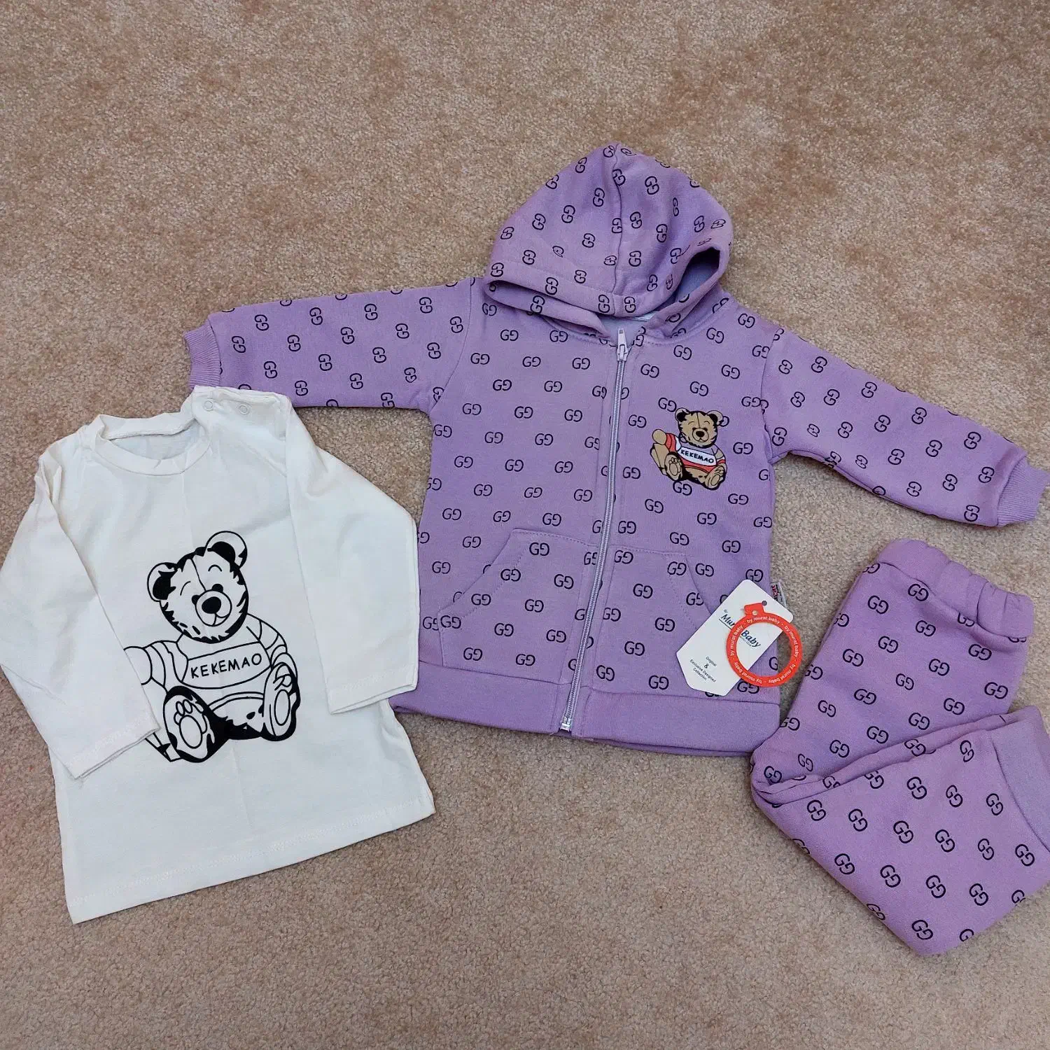 ست سه تیکه مناسب  پاییز و زمستان بچگانه|کفش و لباس بچه|هشتگرد, شهرک فرهنگیان|دیوار