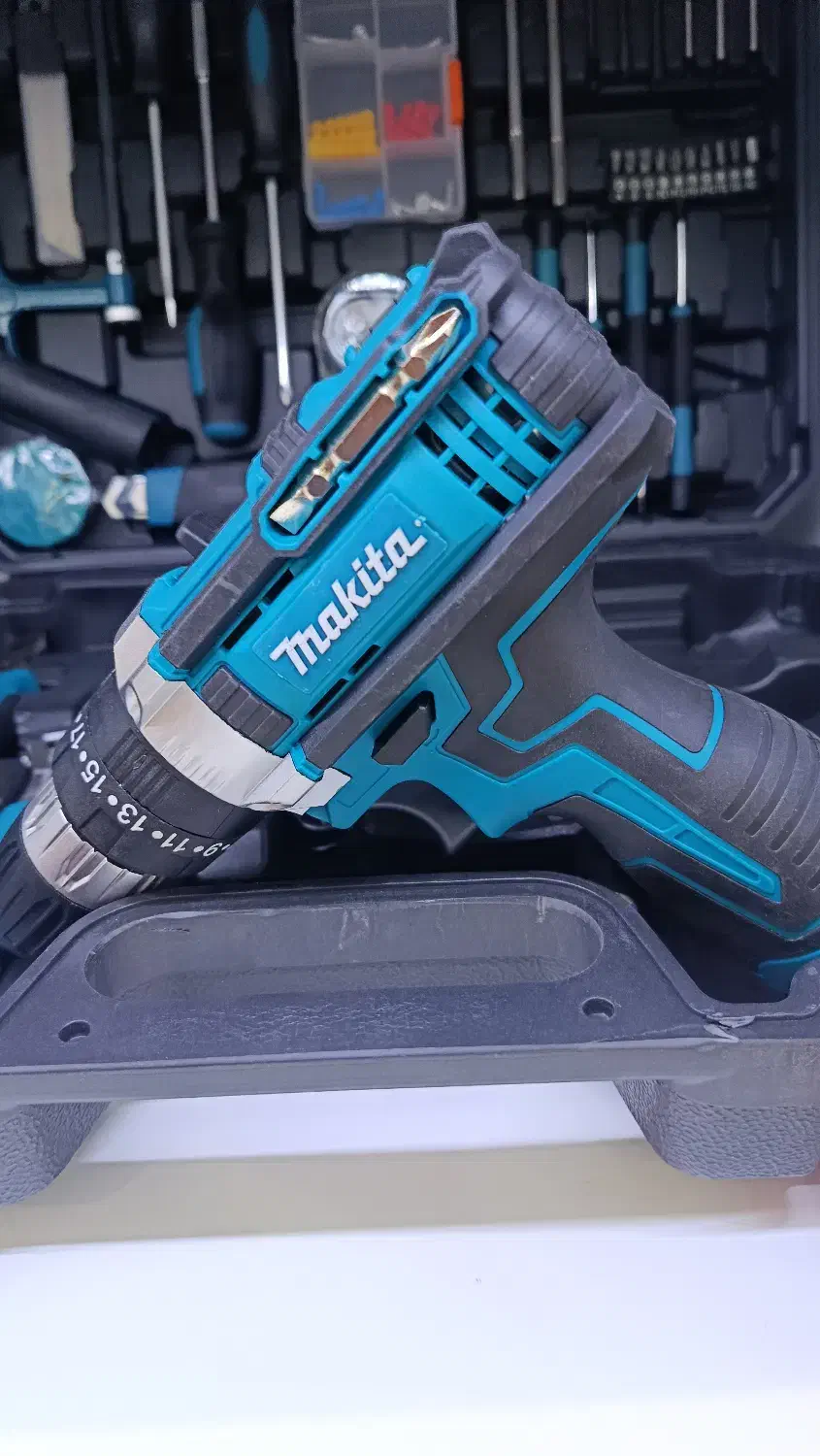 جعبه دریل و آچار کامل ماکیتا|ابزارآلات|سبزوار, کهنه آب|دیوار