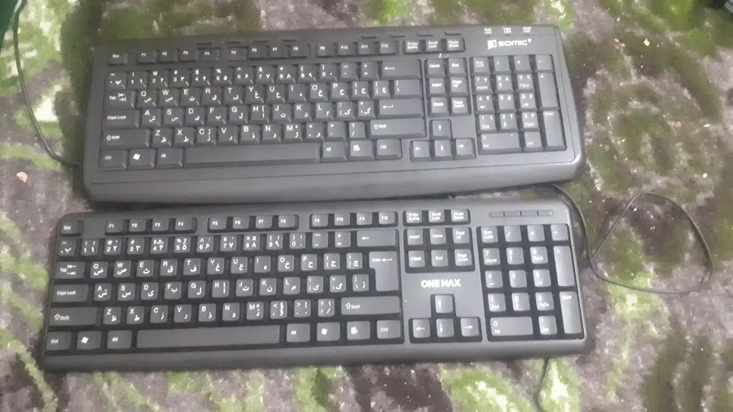 دو عدد کیبورد|قطعات و لوازم جانبی رایانه|ارومیه, |دیوار