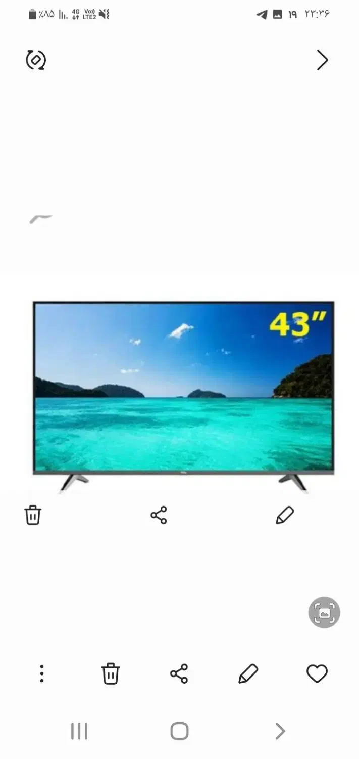 فروش فوری تلوزیون TCL S5400 43 اینچSMART.Google tv|تلویزیون و پروژکتور|قم, بنیاد|دیوار