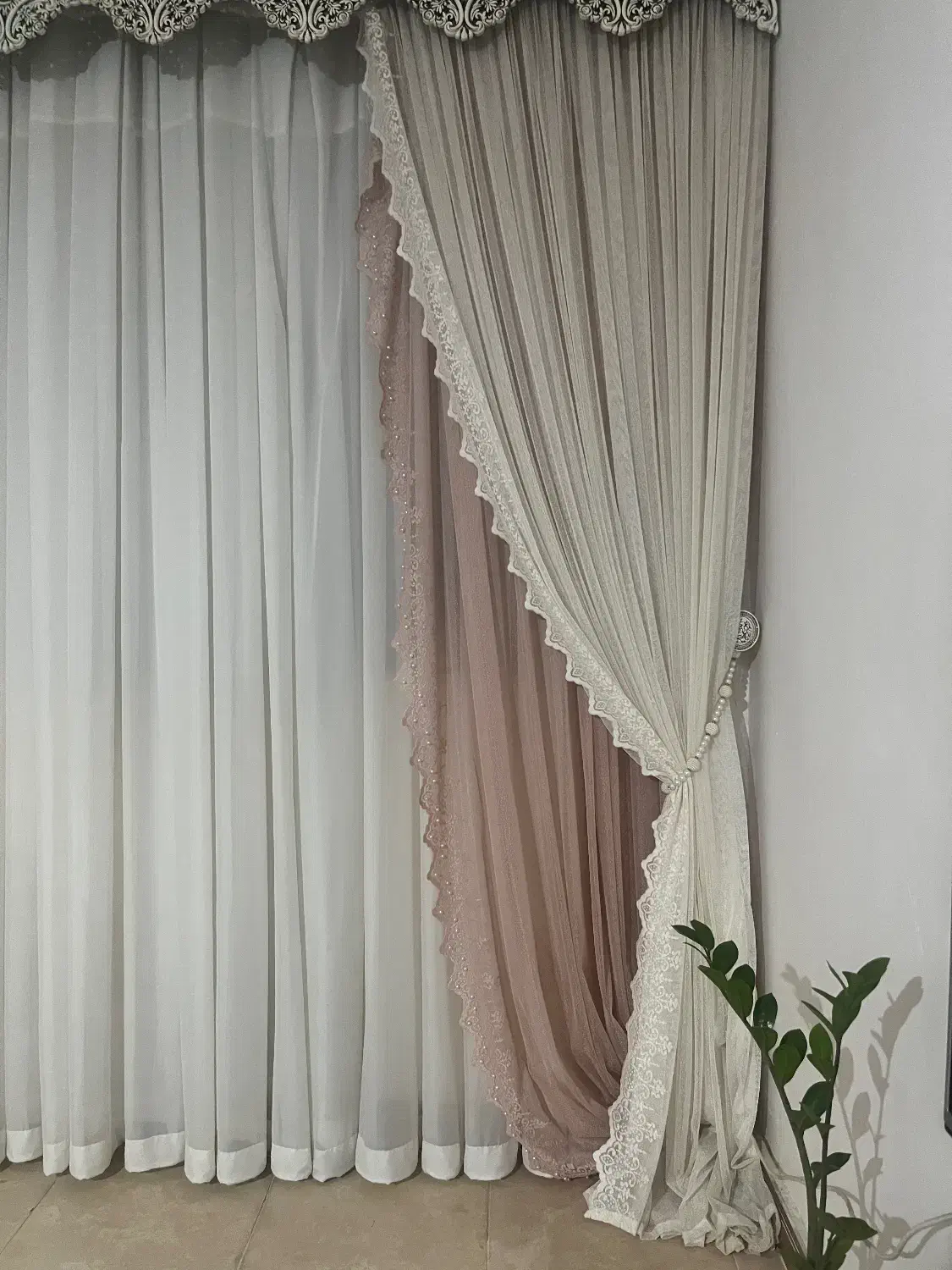 چهارعدد والن پرده|پرده، رانر، رومیزی|لاهیجان, مهرگان|دیوار