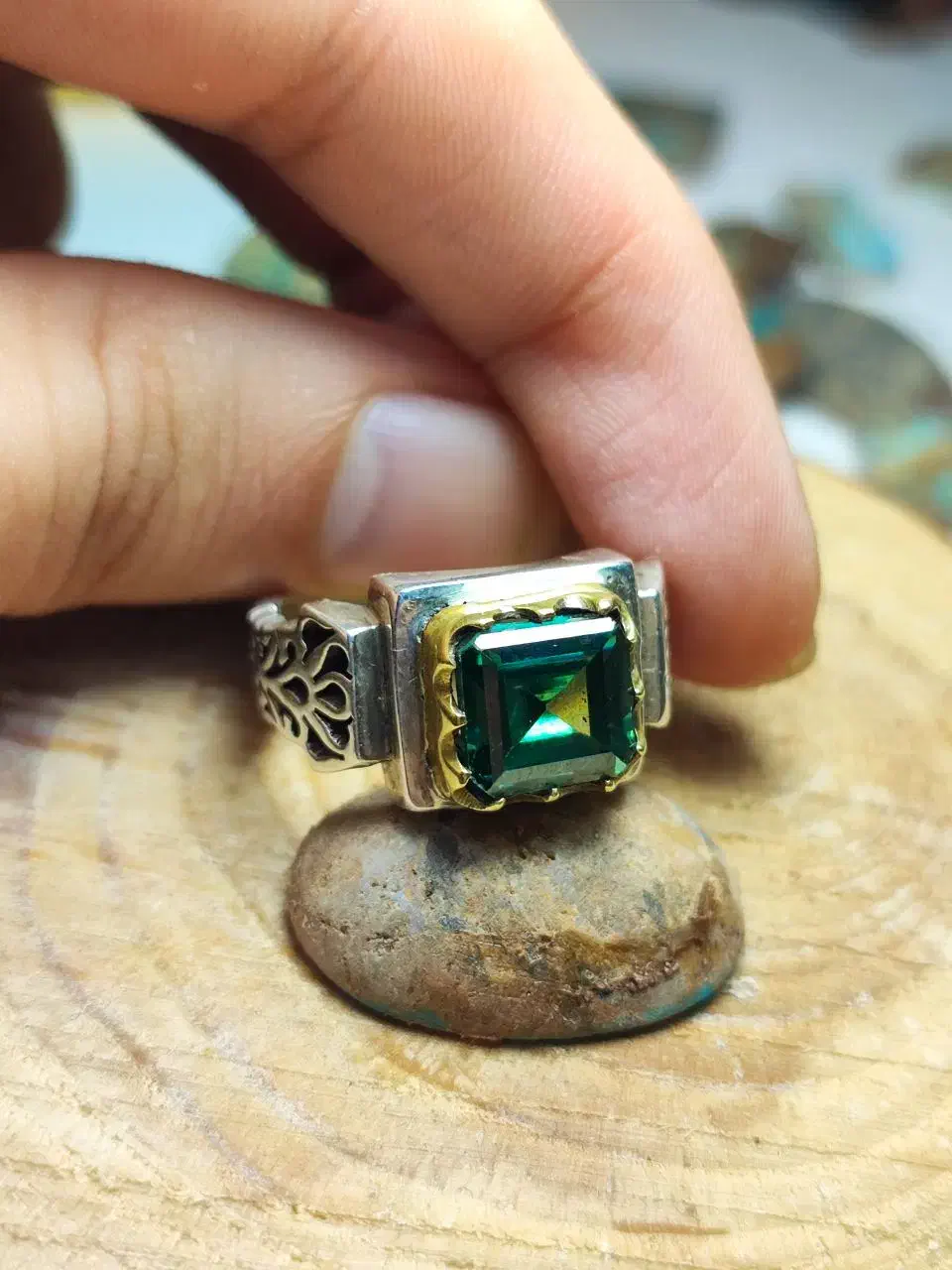 انگشتر مردانه تورمالین|جواهرات|نیشابور, شهرک ولیعصر|دیوار