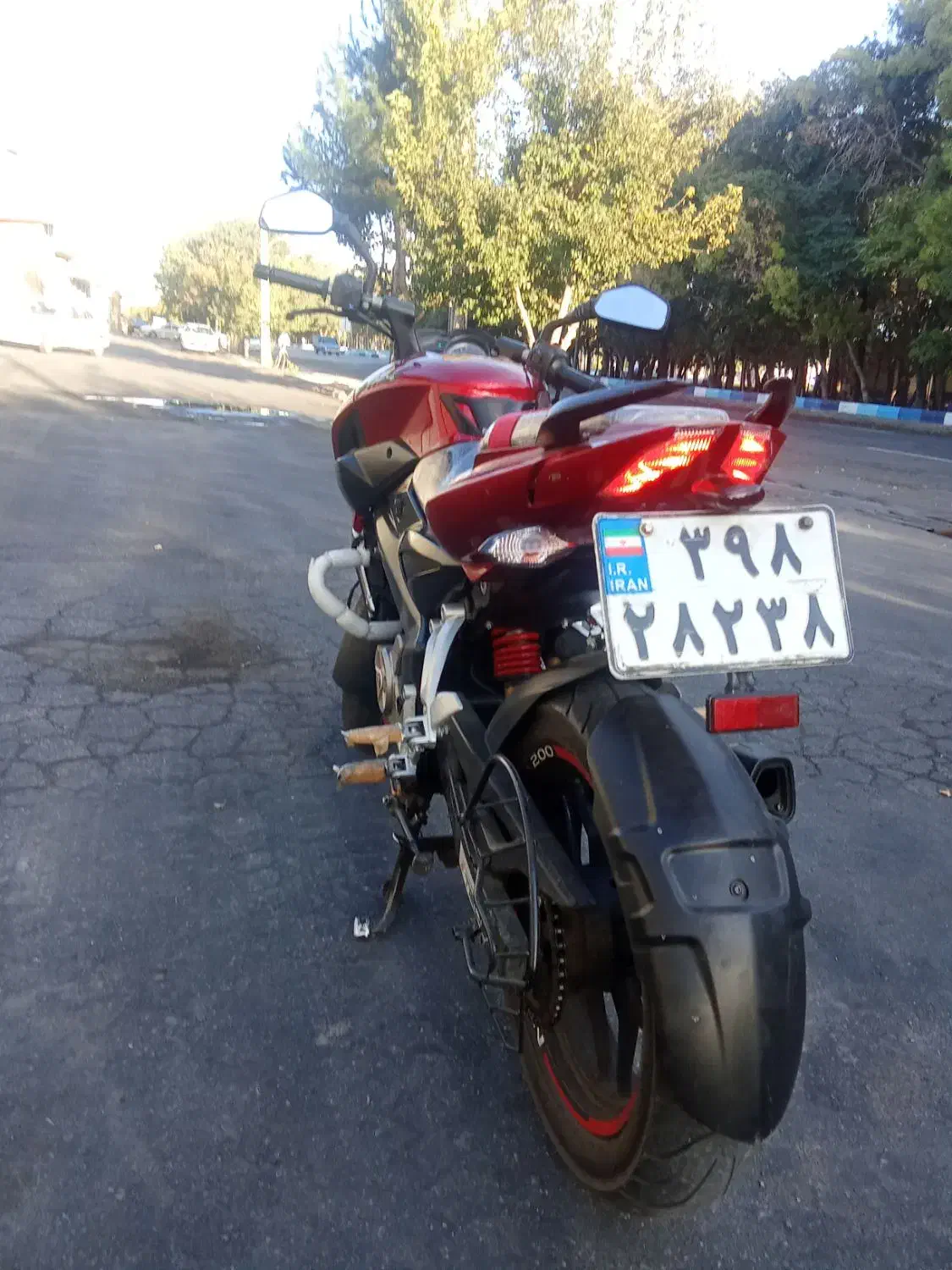 آن اس 200|موتورسیکلت|تبریز, |دیوار