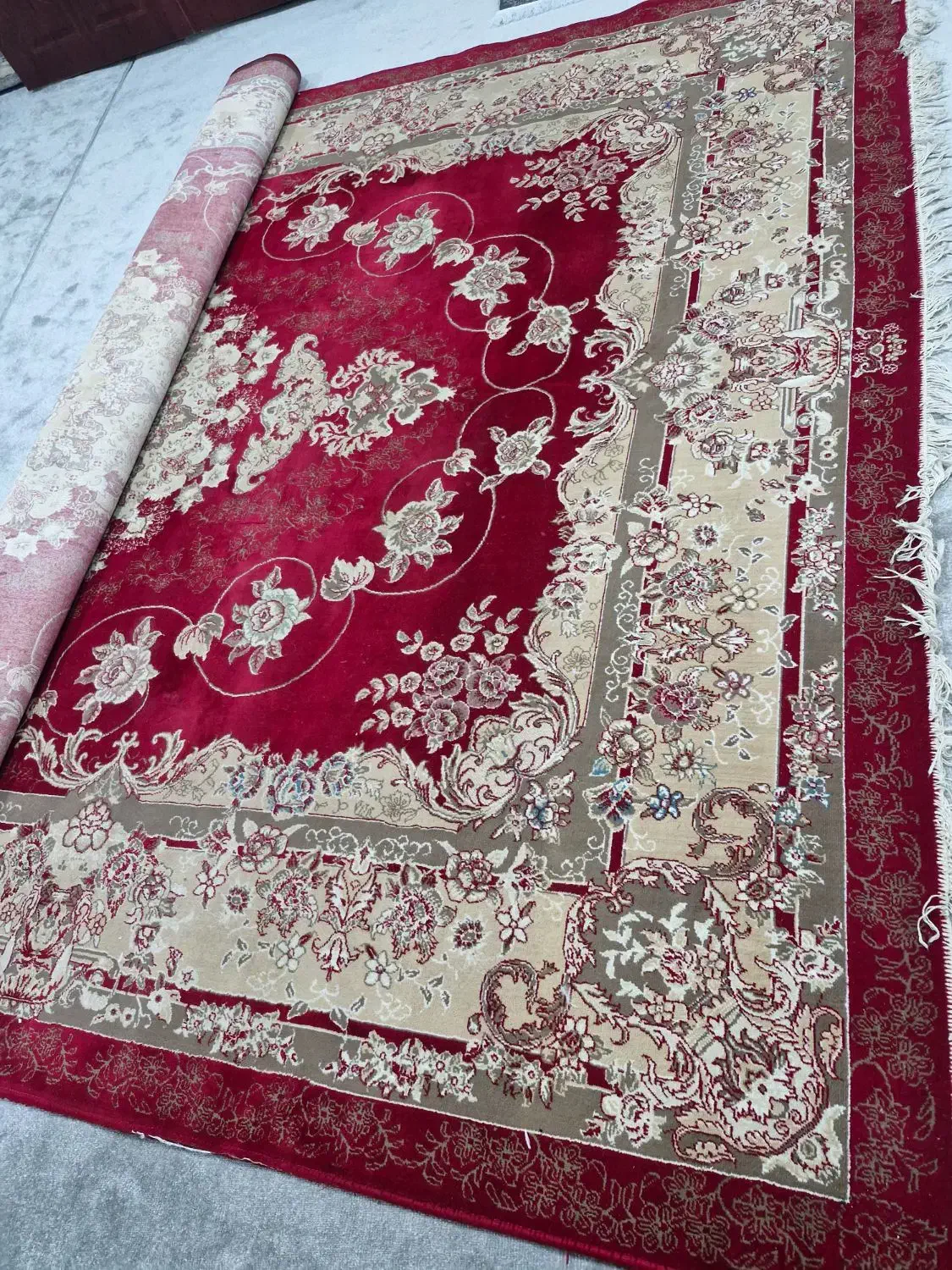 ۲ تخته فرش ۱۲ متری|فرش|دزفول, |دیوار