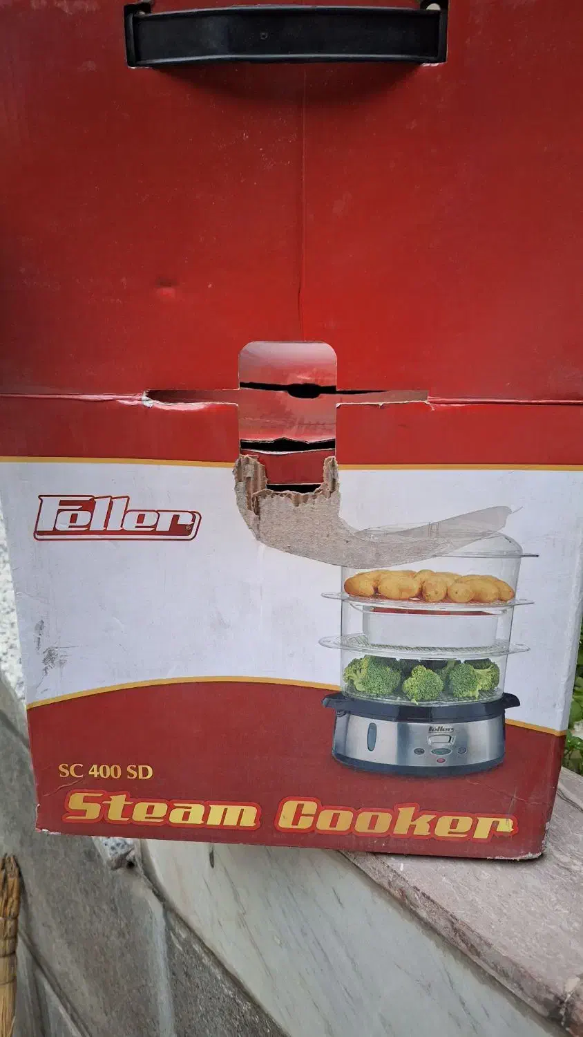 بخارپز فلر اصل کاملا نو و آکبند|اجاق گاز و لوازم برقی پخت‌وپز|تهران, وحیدیه|دیوار