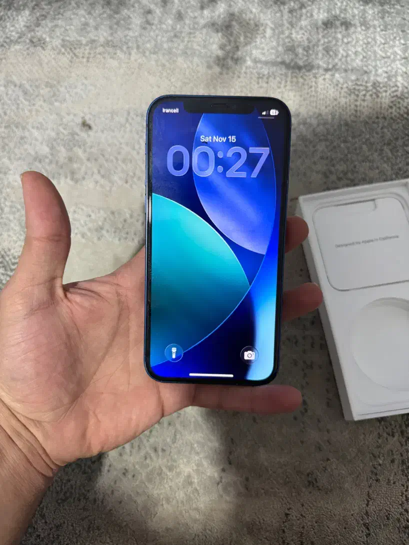 ایفون ۱۲ ۱۲۸ گیگ دوسیم zaa|موبایل|تهران, تهرانپارس شرقی|دیوار