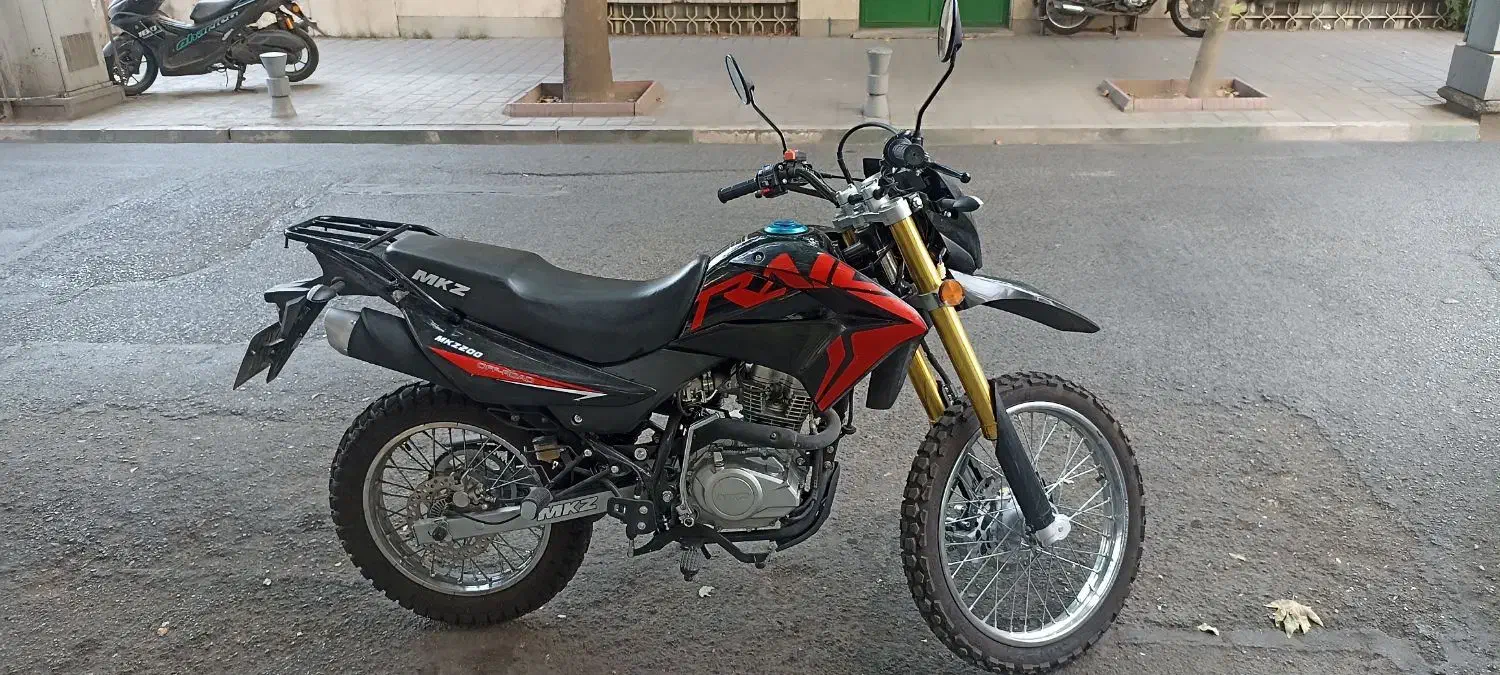 موتور تریل MKZ 200 شهری و آفرود|موتورسیکلت|تهران, تاکسیرانی|دیوار