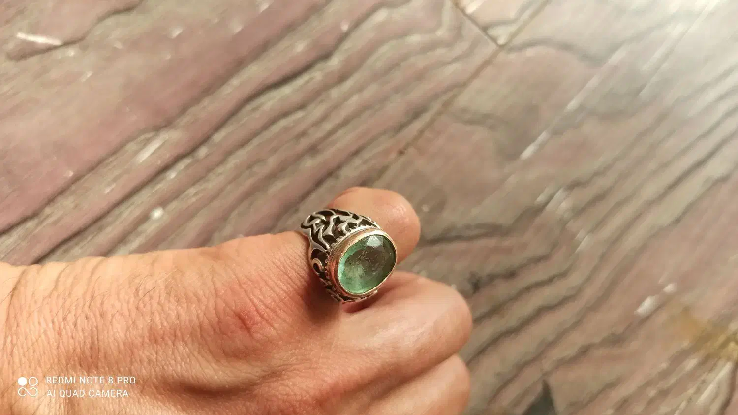 انگشتر زمرد زامیاباایه یاحی یاقیوم|جواهرات|اصفهان, شاهد|دیوار