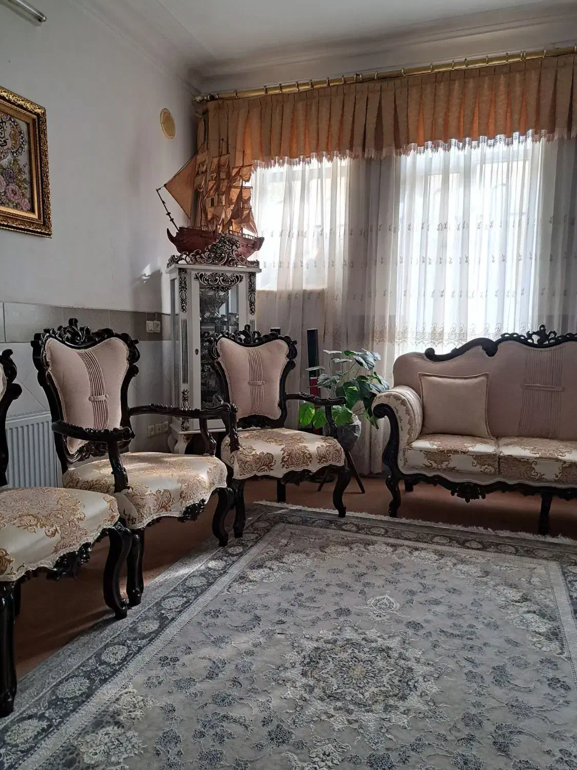 مبل استیل ۹ نفره|مبلمان خانگی و میز عسلی|قم, انسجام|دیوار