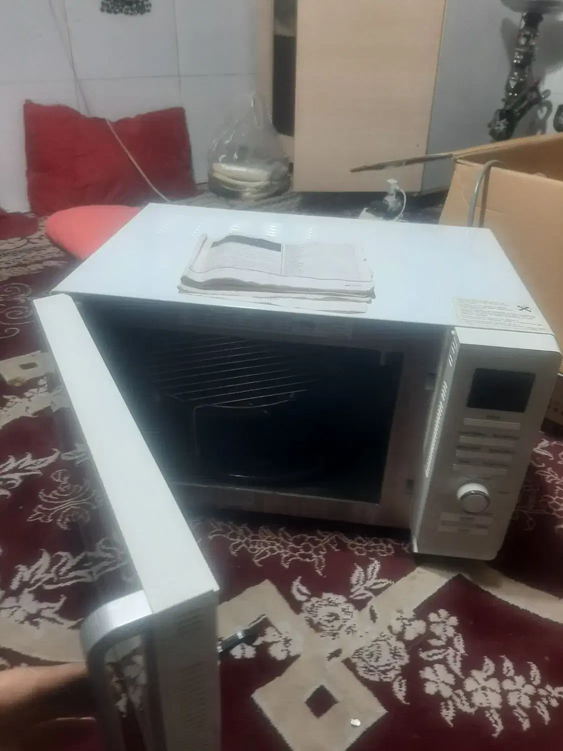 ماکروویو ال جی مدل LF5702NR|اجاق گاز و لوازم برقی پخت‌وپز|کرج, کمال‌شهر|دیوار