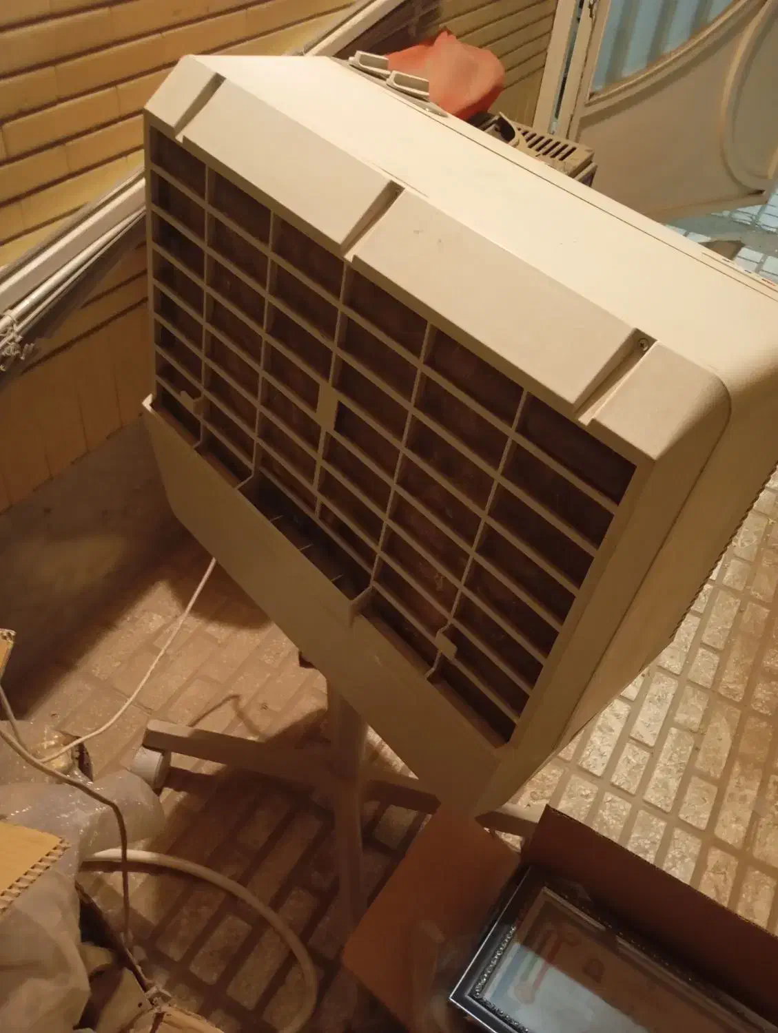 کولر آبی و پنکه استندی آبسال AC26|کولر آبی|سبزوار, ولیعصر (نجار آباد)|دیوار