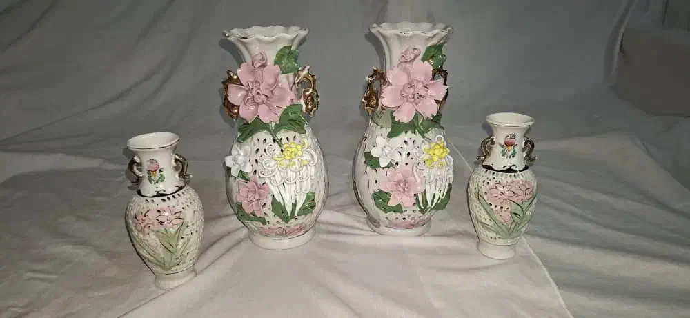 گلدان چینی قدیمی|کلکسیون اشیاء عتیقه|ری, شهید بهشتی|دیوار