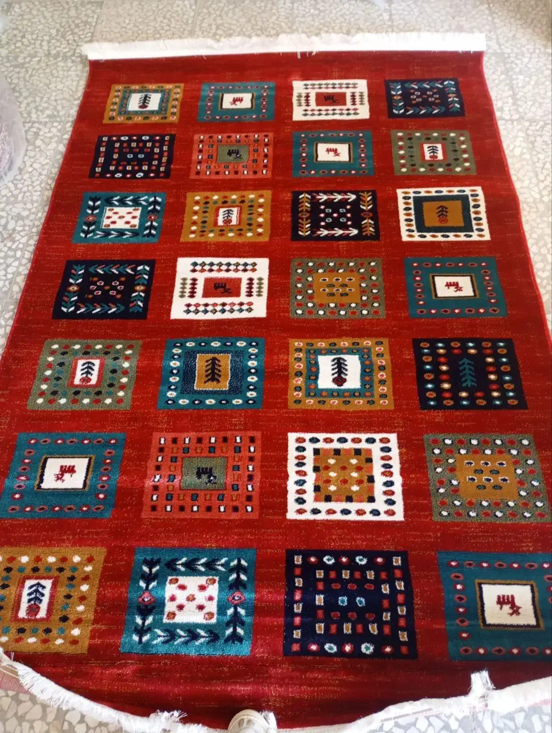 قالیچه فریز|فرش|زنجان, |دیوار