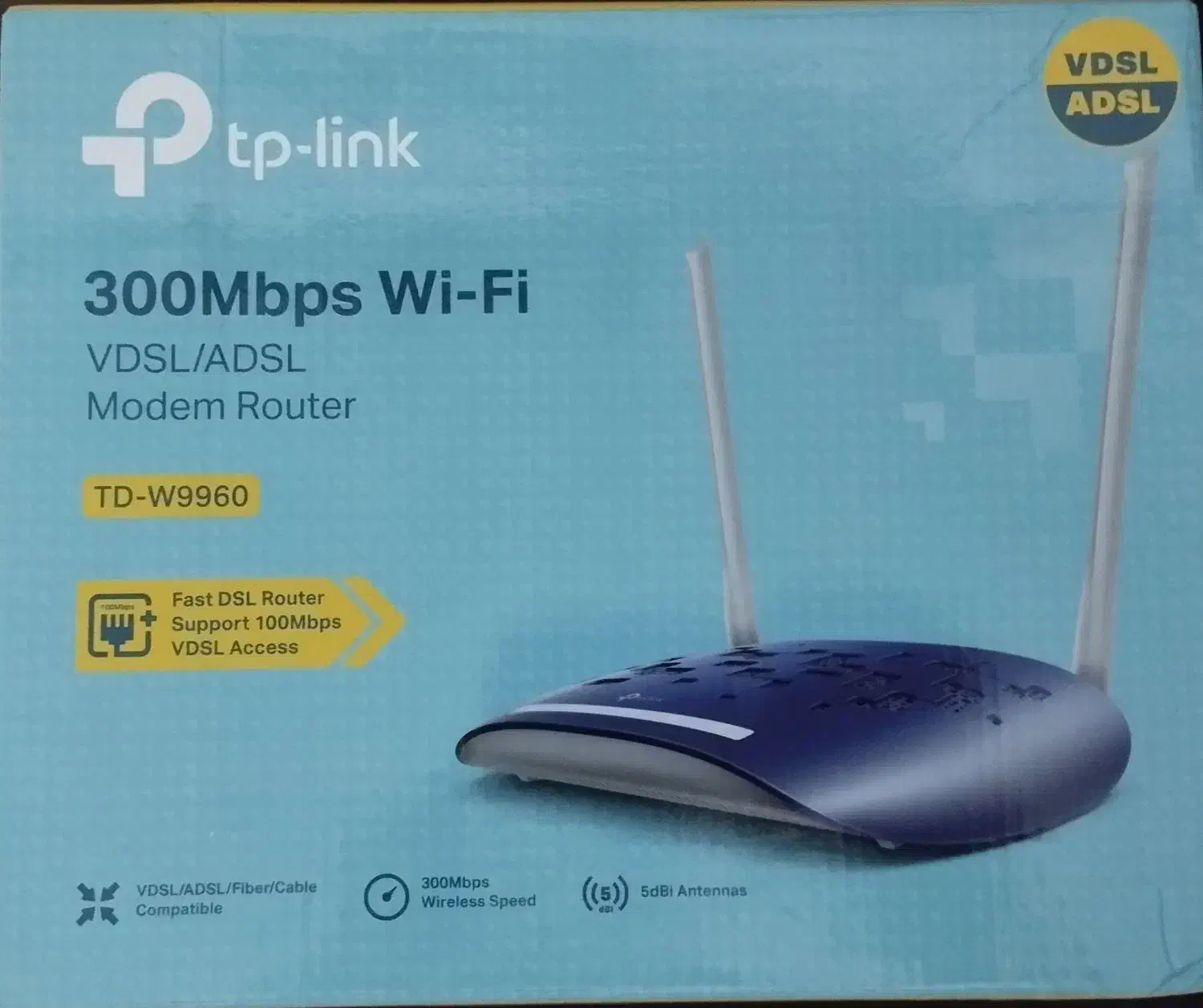 مودم وای‌فای بی‌سیم TP-Link TD-W9960 نو|مودم و تجهیزات شبکه|قرچک, مهدیه|دیوار
