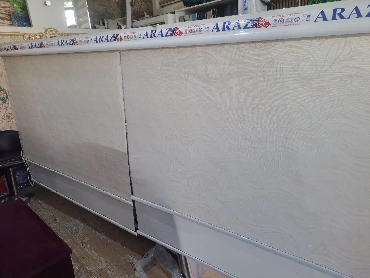 پرده کرکره و زبرا و شب روز|پرده، رانر، رومیزی|زنجان, |دیوار