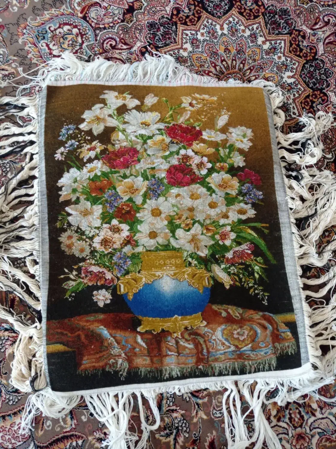 منظره|تابلو فرش|ابهر, |دیوار