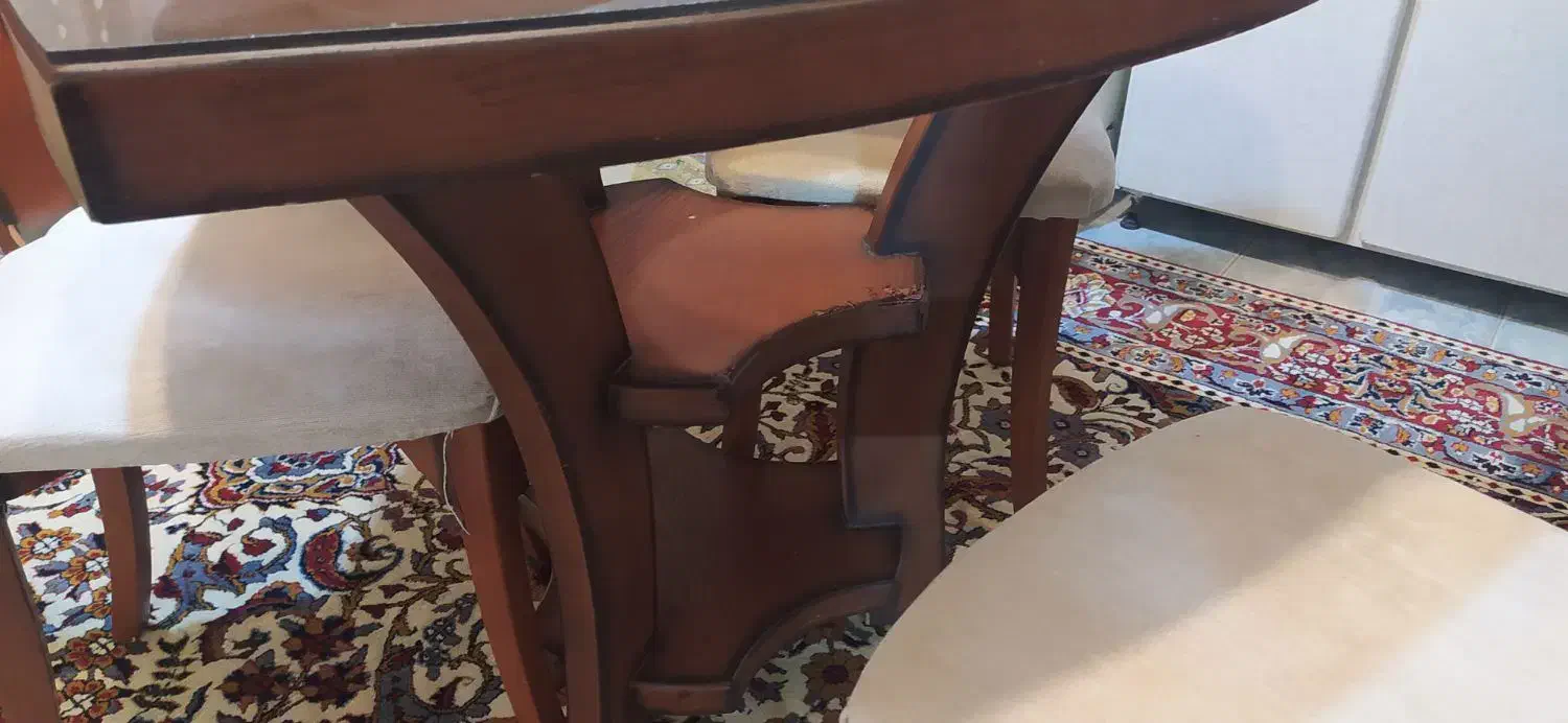 نهارخوری ۳نفره|میز و صندلی غذاخوری|ساوه, |دیوار