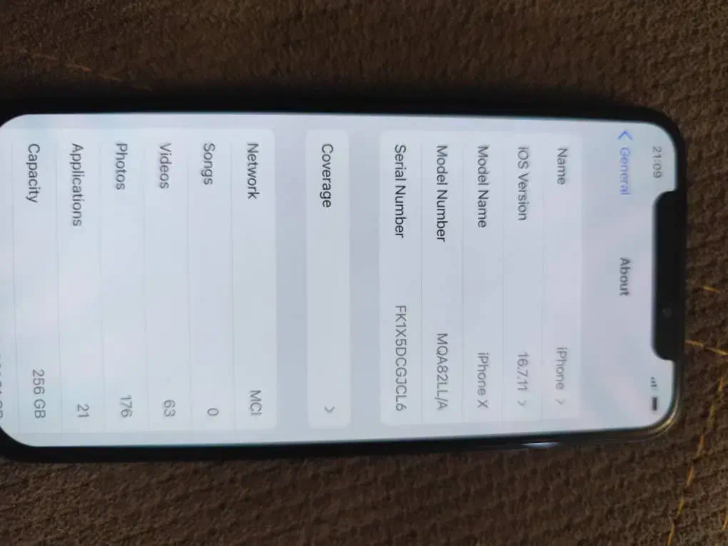 iPhone X|موبایل|سنندج, |دیوار