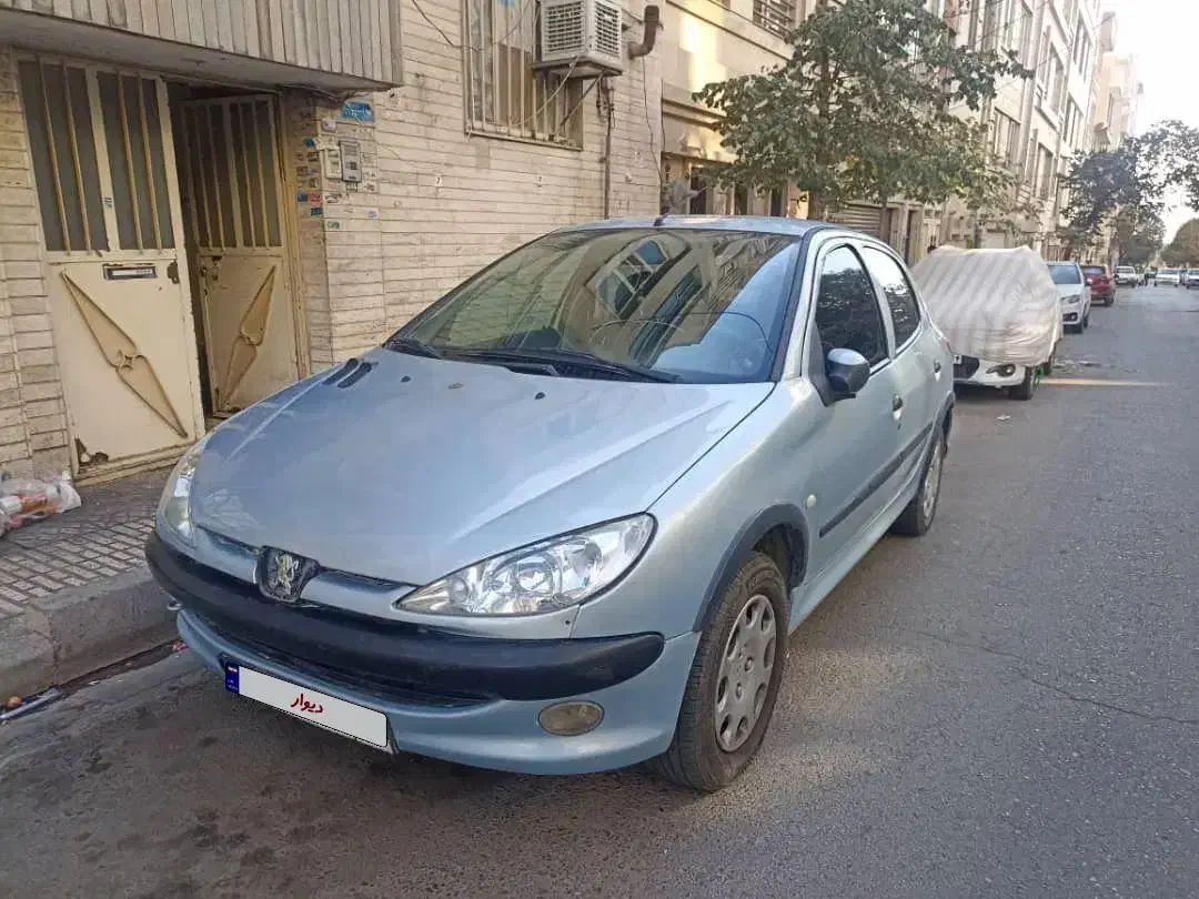 206تیپ 2 مدل 83|خودرو سواری و وانت|سبزوار, قصبه اب یمین|دیوار