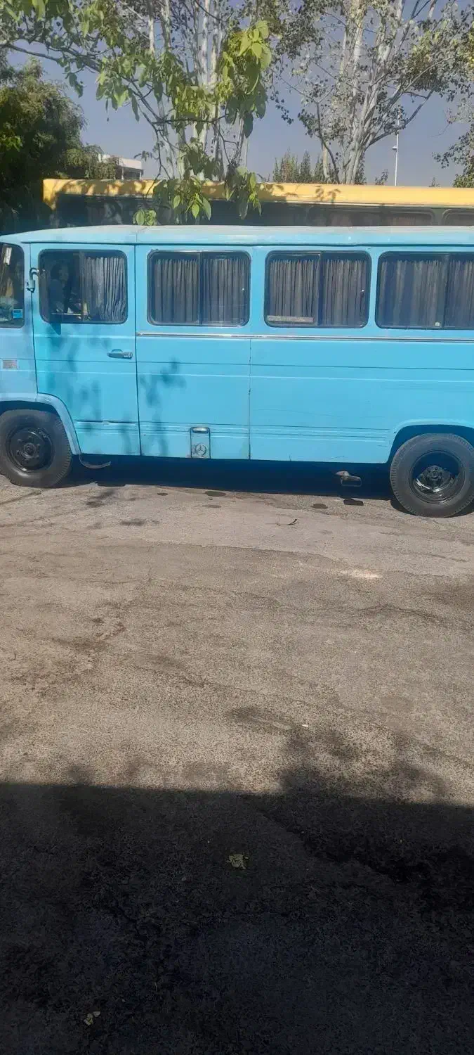 مینی بوس بنز  17نفره مدل ۱۳۶۰|خودرو سنگین|شاهدشهر, |دیوار