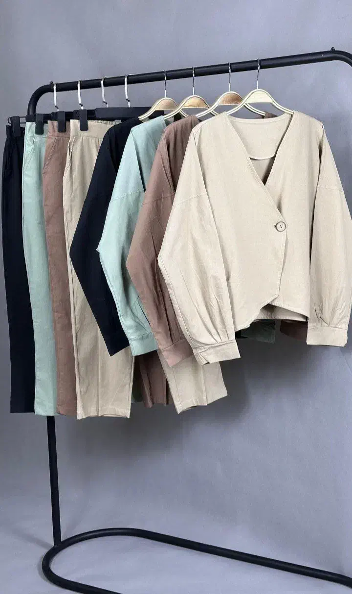 مانتو ست کراپ کت و شلوار|لباس|بندرعباس, |دیوار