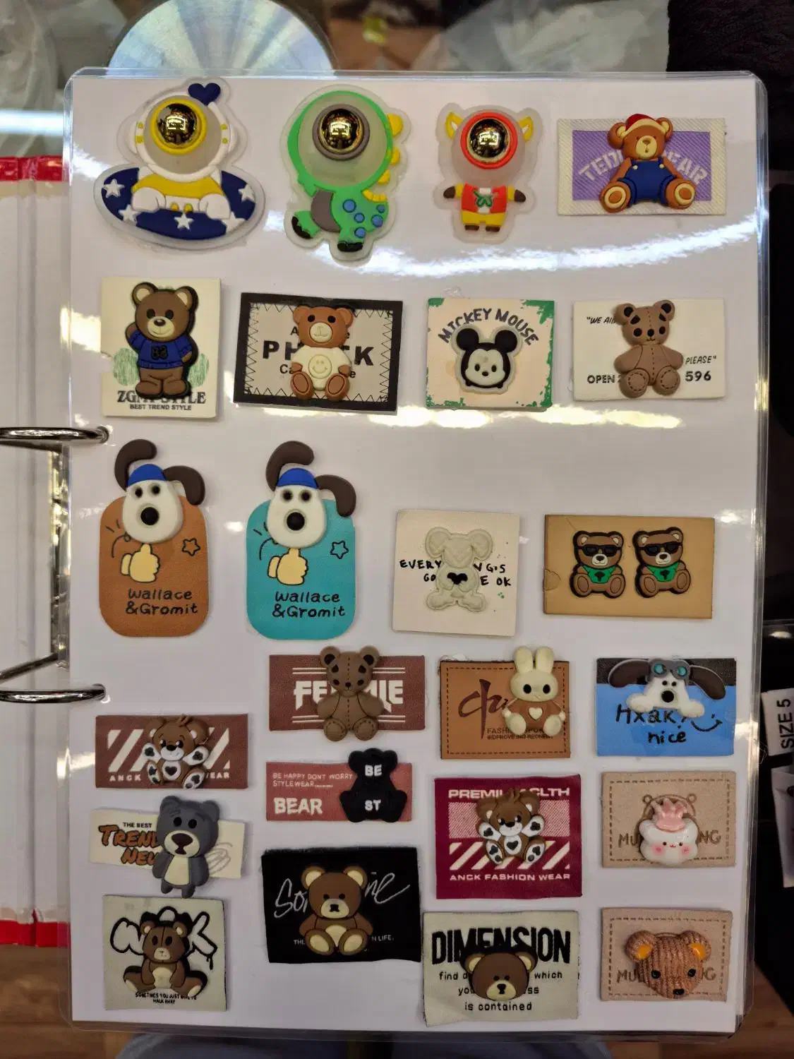 خرجکار و استیکر لباس بچه (چینی)|لوازم خیاطی و بافتنی|تهران, بازار|دیوار