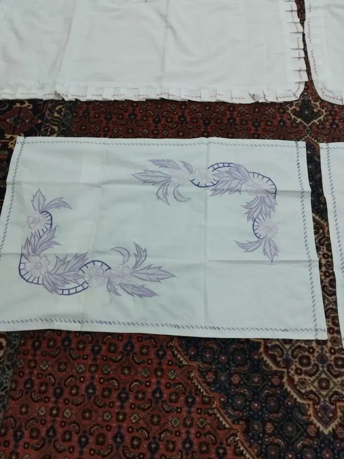 یک جفت روتشکی و روبالشی یک دست|سرویس روتختی|اردبیل, |دیوار