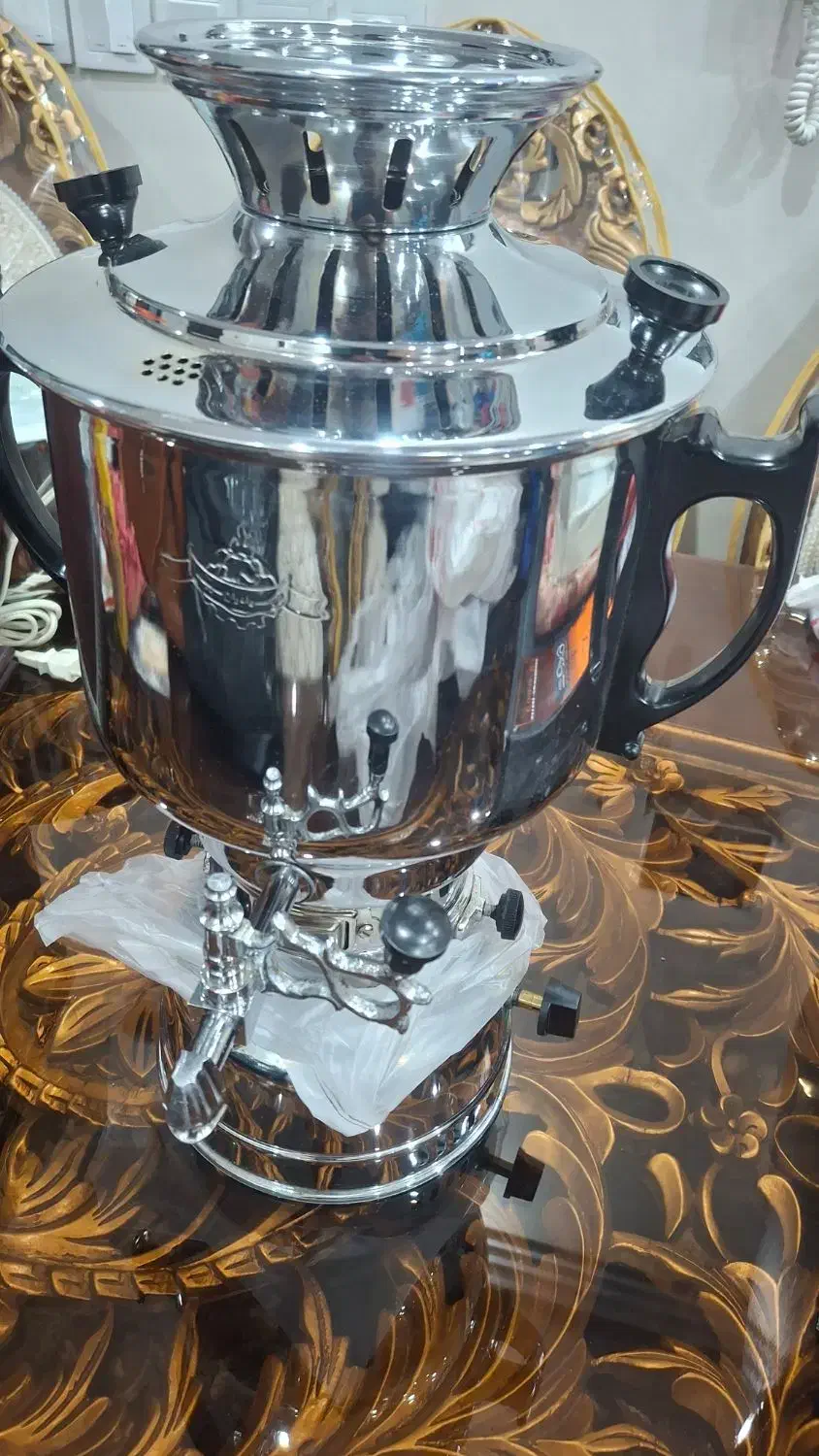 سماور گازی برند قدیمی|سماور، چای‌ساز، قهوه‌ساز|تهران, شارق|دیوار