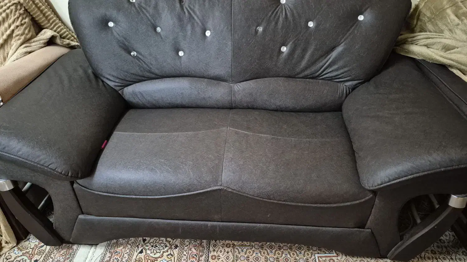 مبل چرم یازده نفره|مبلمان خانگی و میز عسلی|بهبهان, |دیوار