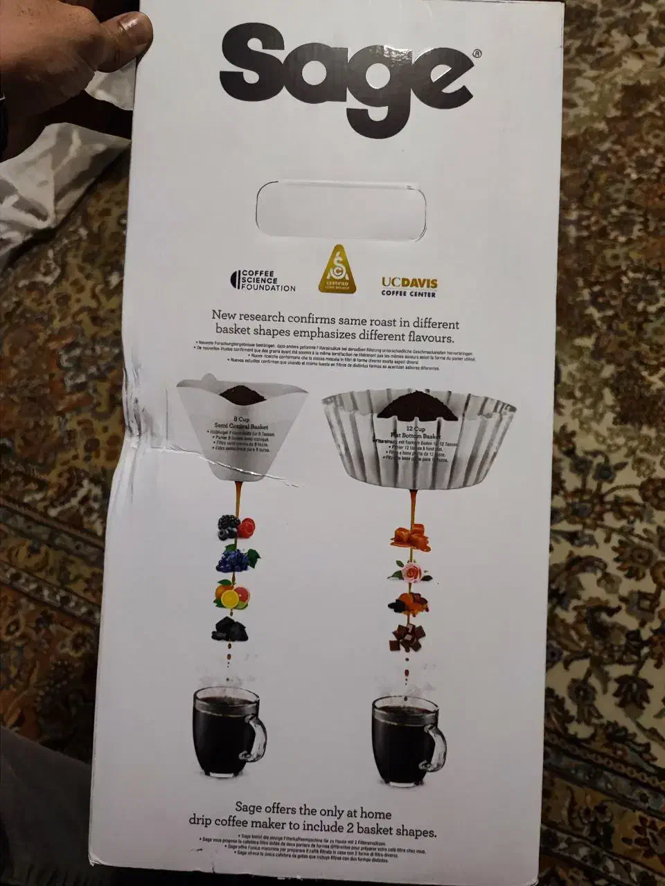 قهوه‌ساز سیج sage|سماور، چای‌ساز، قهوه‌ساز|تهران, امیرآباد|دیوار