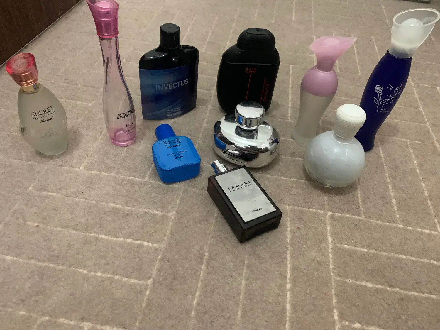 شیشه ادکلن|آرایشی، بهداشتی، درمانی|میانه, |دیوار