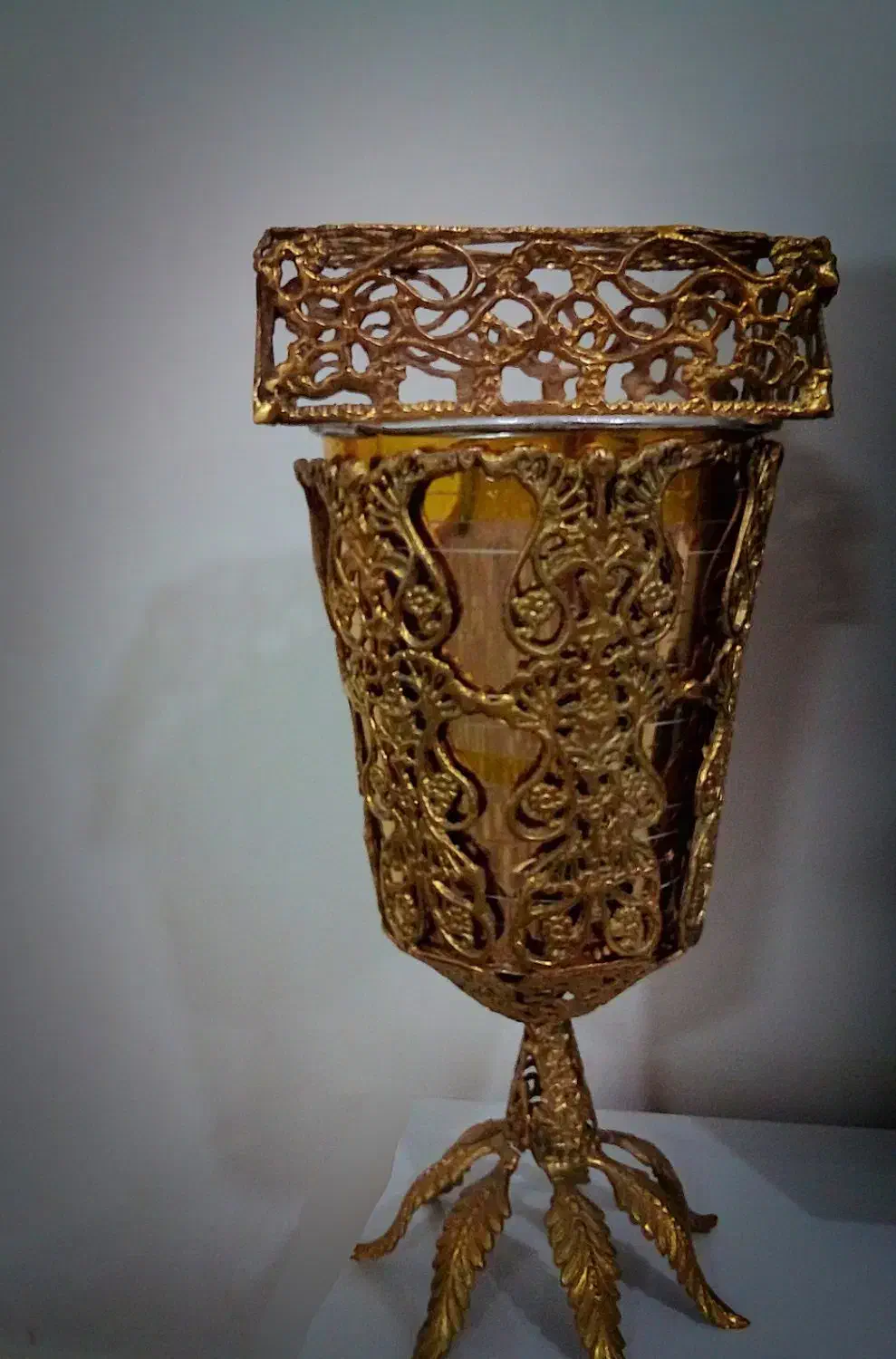 سطلزباله.برنج|کلکسیون اشیاء عتیقه|بروجرد, |دیوار