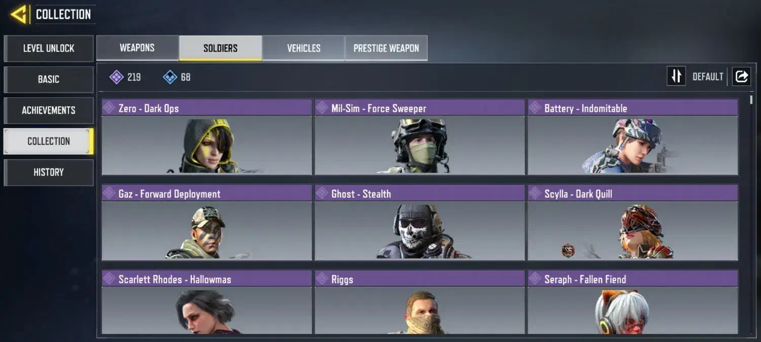 اکانت کالاف|کنسول، بازی ویدئویی و آنلاین|صدرا-فارس, فاز ۱|دیوار