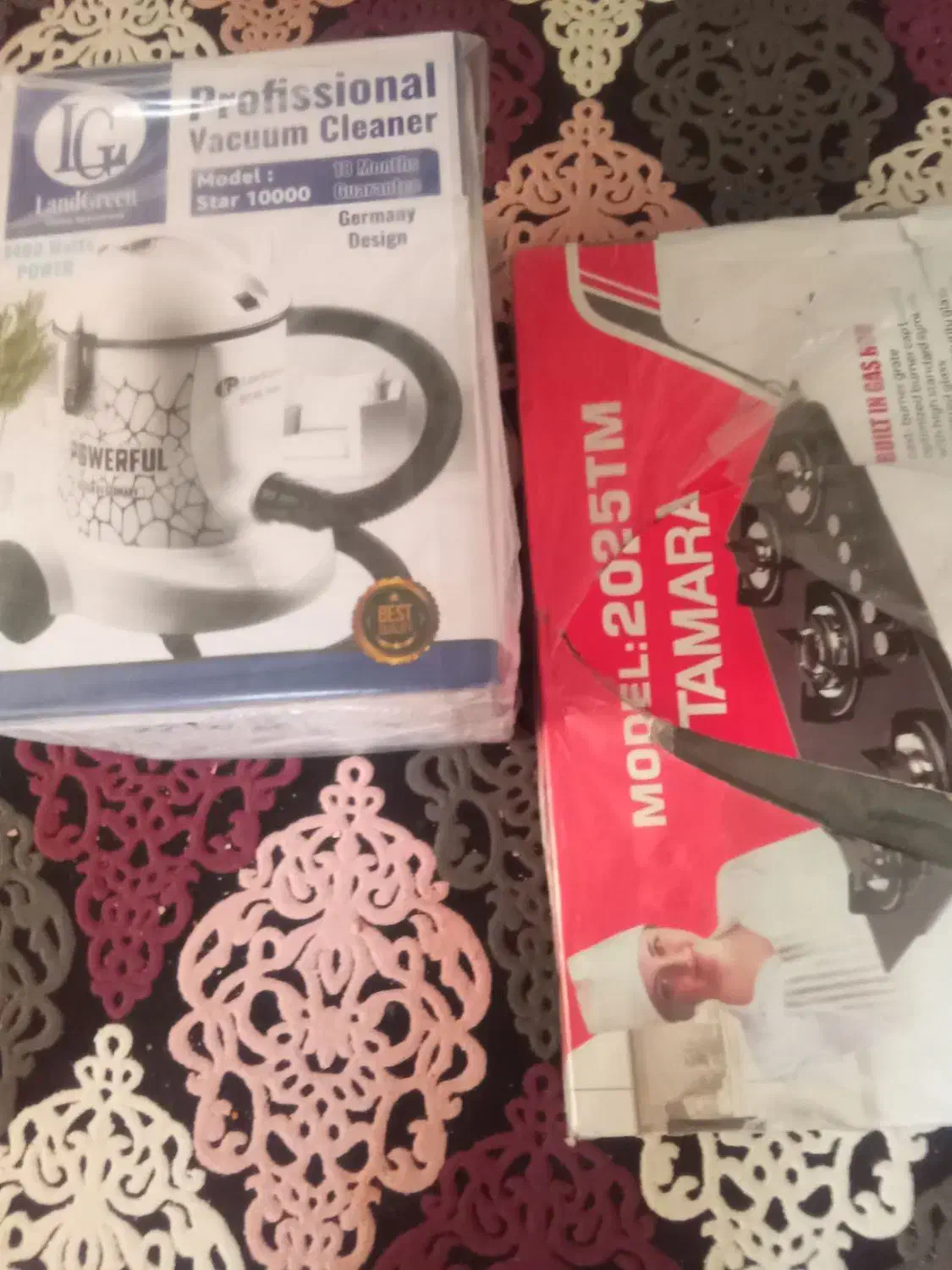 جارو برقی سطلی نو با گارانتی و گاز صفحه ای|جاروبرقی، جارو شارژی، بخارشو|خرمآباد, |دیوار