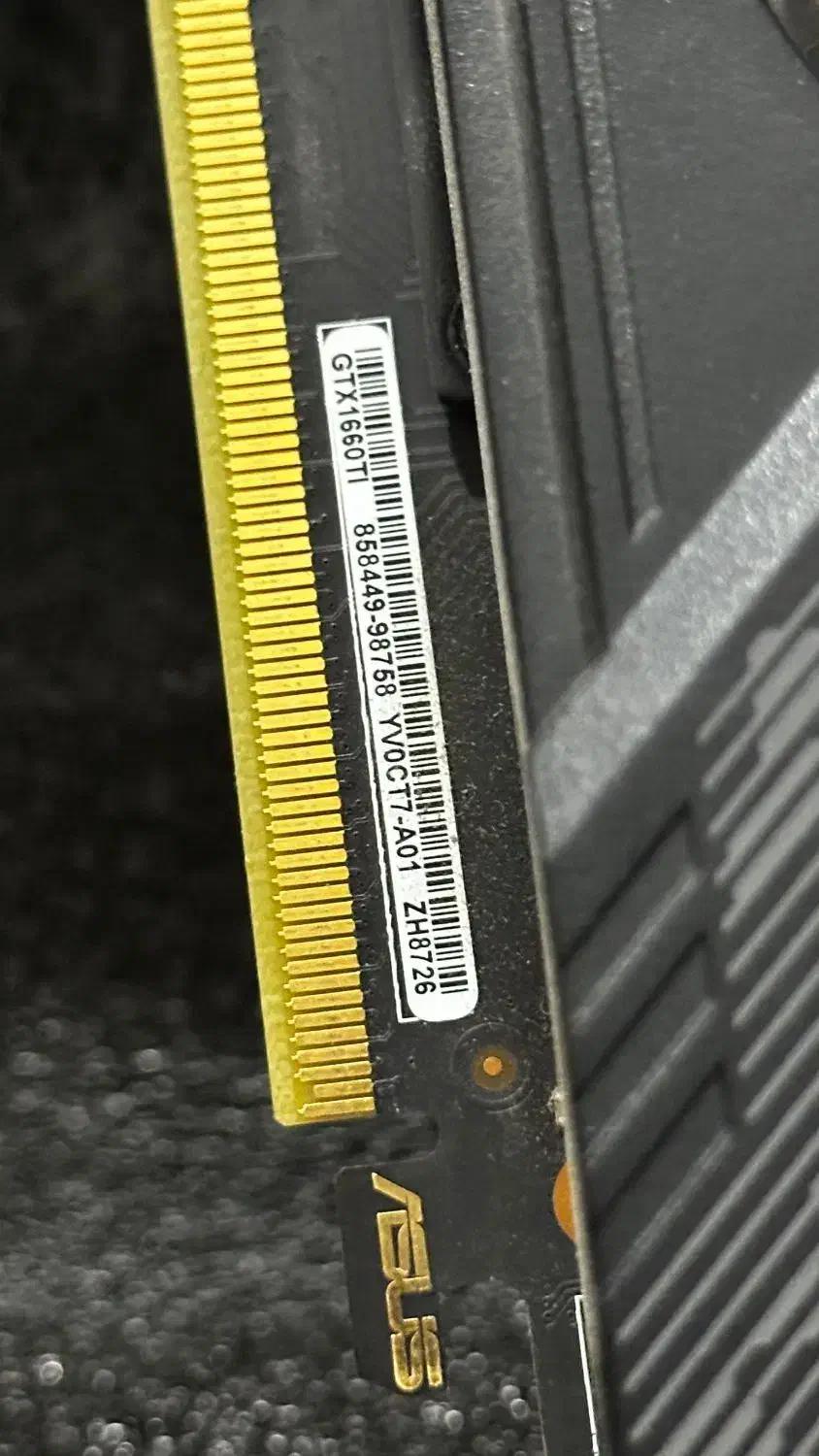 کارت گرافیگ TUF GTX 1660TI O6GB|قطعات و لوازم جانبی رایانه|بندر کنگان, |دیوار