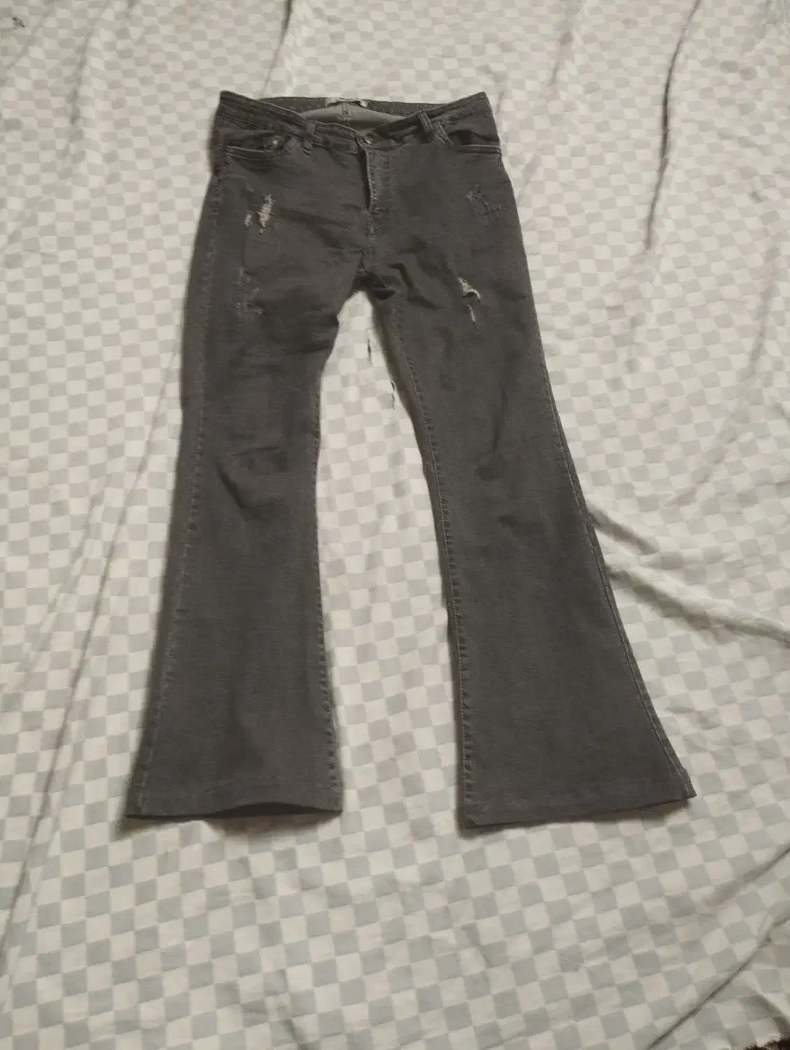 شلوار‌خاکستری‌دم‌پا‌‌نو‌سایز40تا44|لباس|قره چای, |دیوار