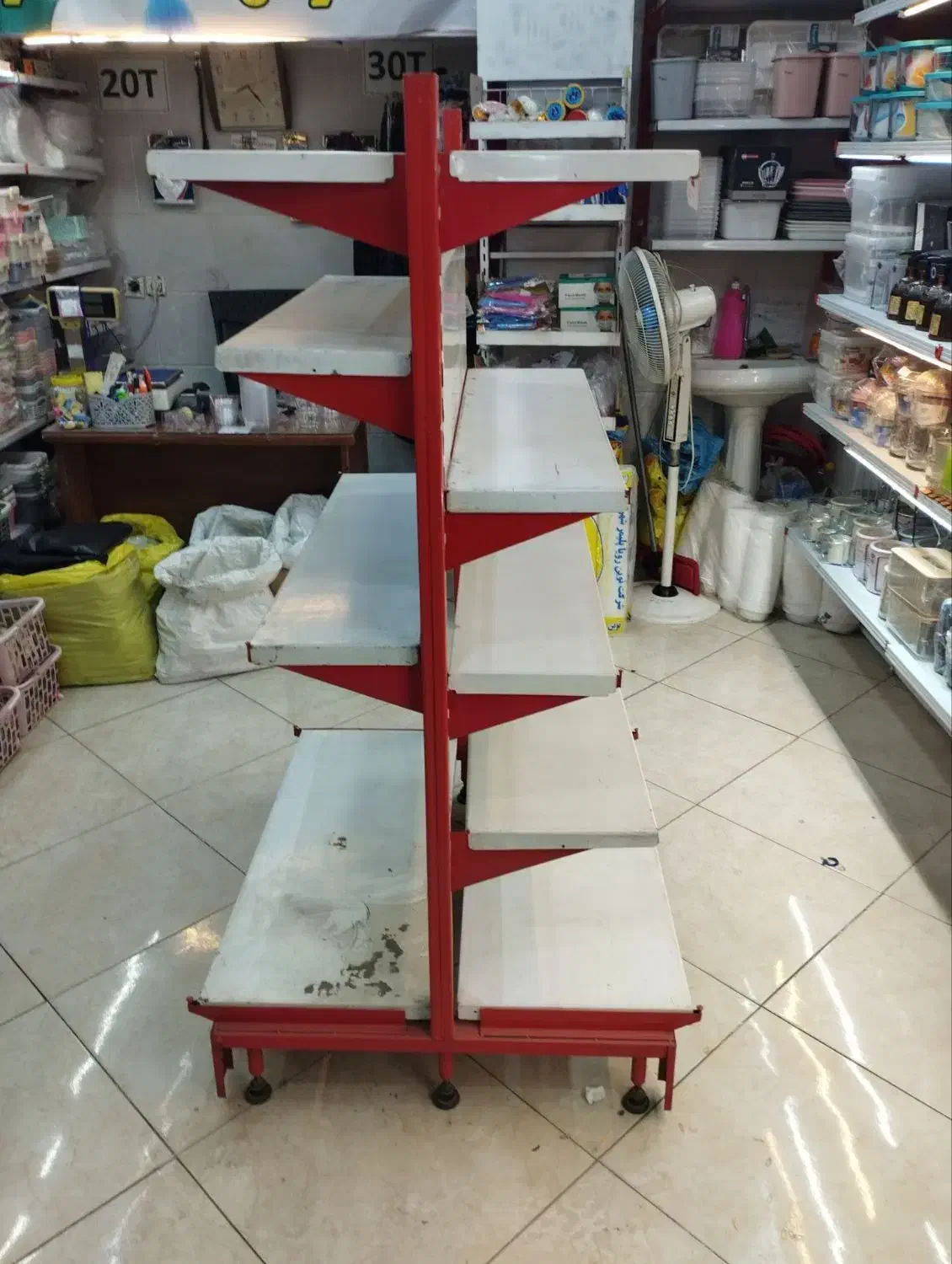 قفسه دو طرفه مغازه|فروشگاه و مغازه|قزوین, |دیوار