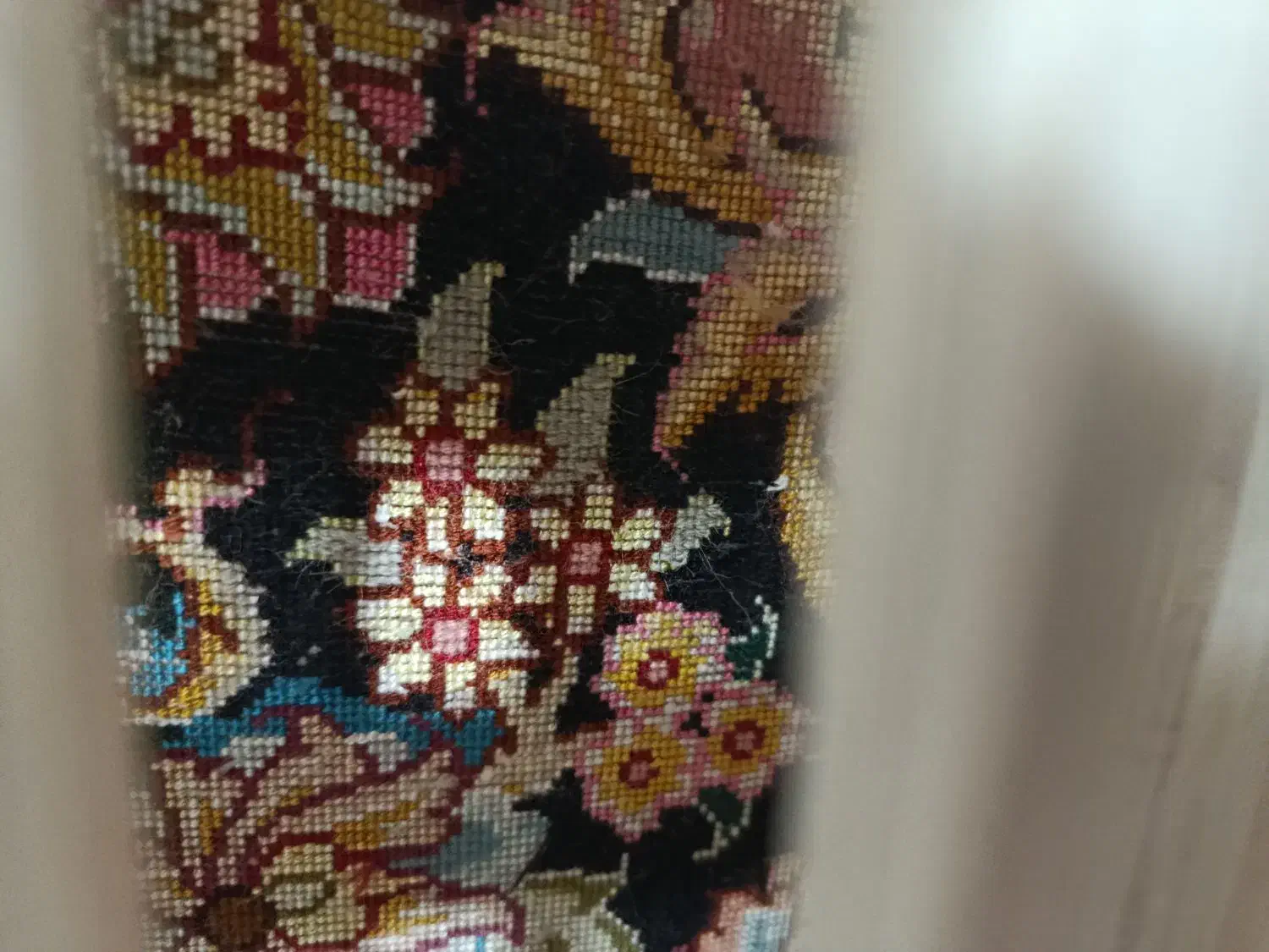 فرش دست باف نیمه کاره|فرش|تبریز, |دیوار