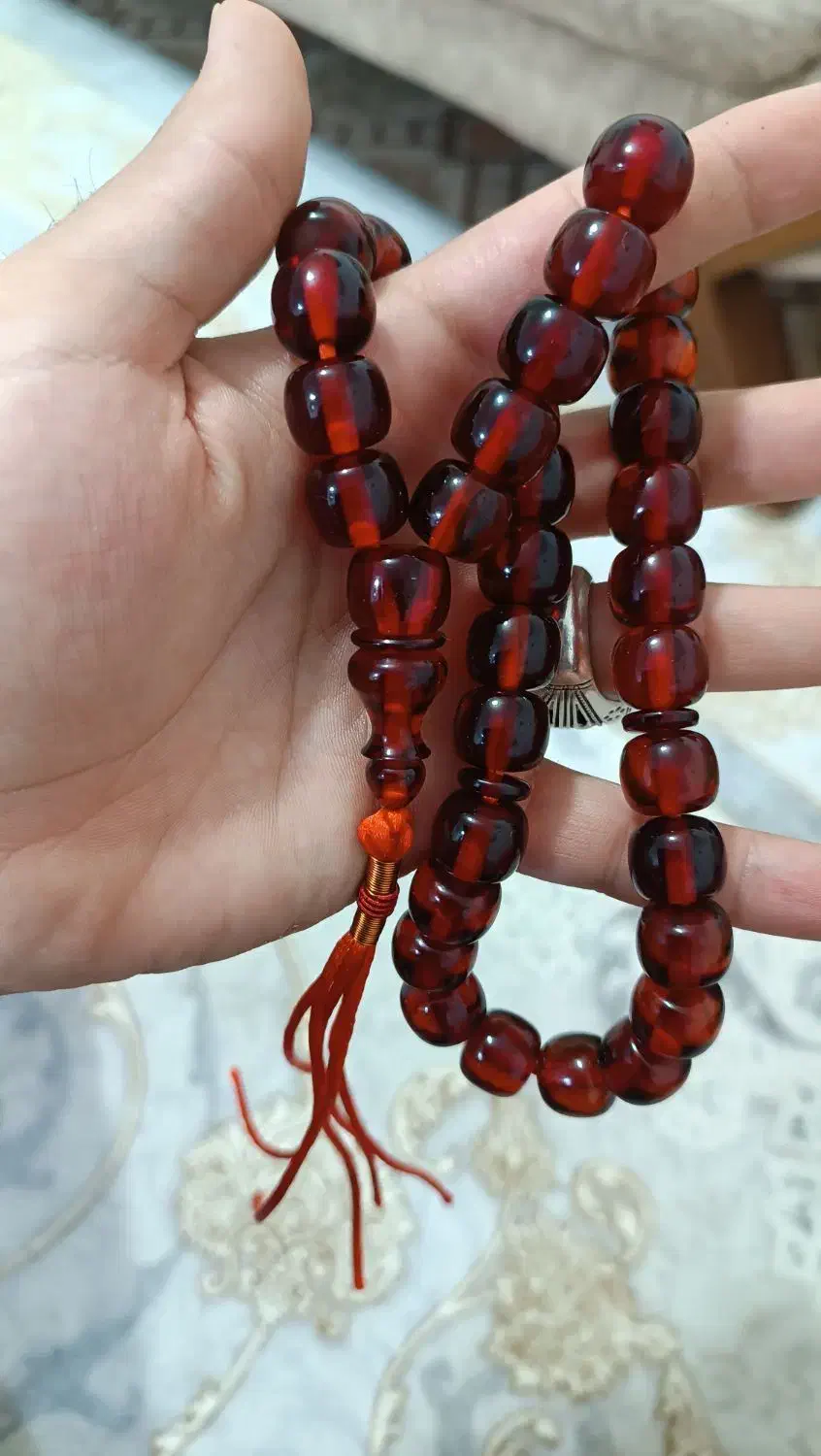 تسبیح آبحیات ۳۵ عددی طرح آلمان|بدلیجات|سرپل ذهاب, |دیوار