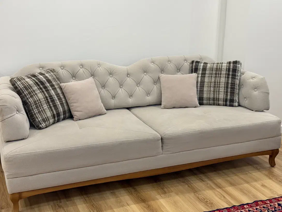 مبلمان نیم ست|مبلمان خانگی و میز عسلی|بجنورد, |دیوار