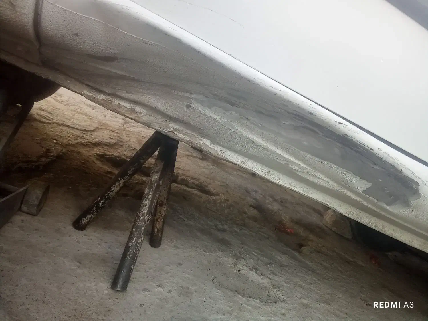 صافکاری‌بی‌رنگ‌‌بادستگاه‌،رکاب‌‌ودوبل‌بدون‌شکاف|خدمات موتور و ماشین|خرم‌آباد, |دیوار