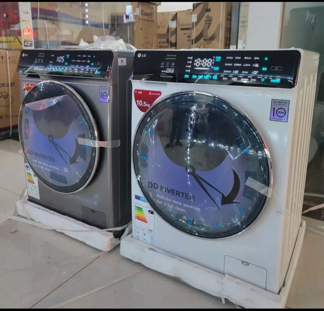 لباسشویی لمسی ال جی|ماشین لباسشویی و خشک‌کن لباس|بانه, |دیوار