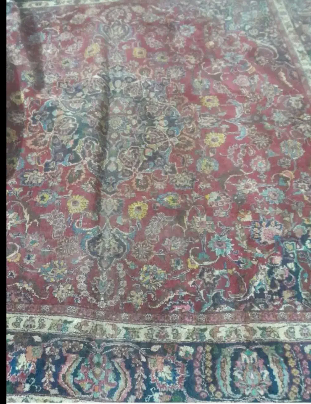 فرش ۱۲متری دستبافت قدیمی پشم خالص|فرش|تهران, خاوران|دیوار