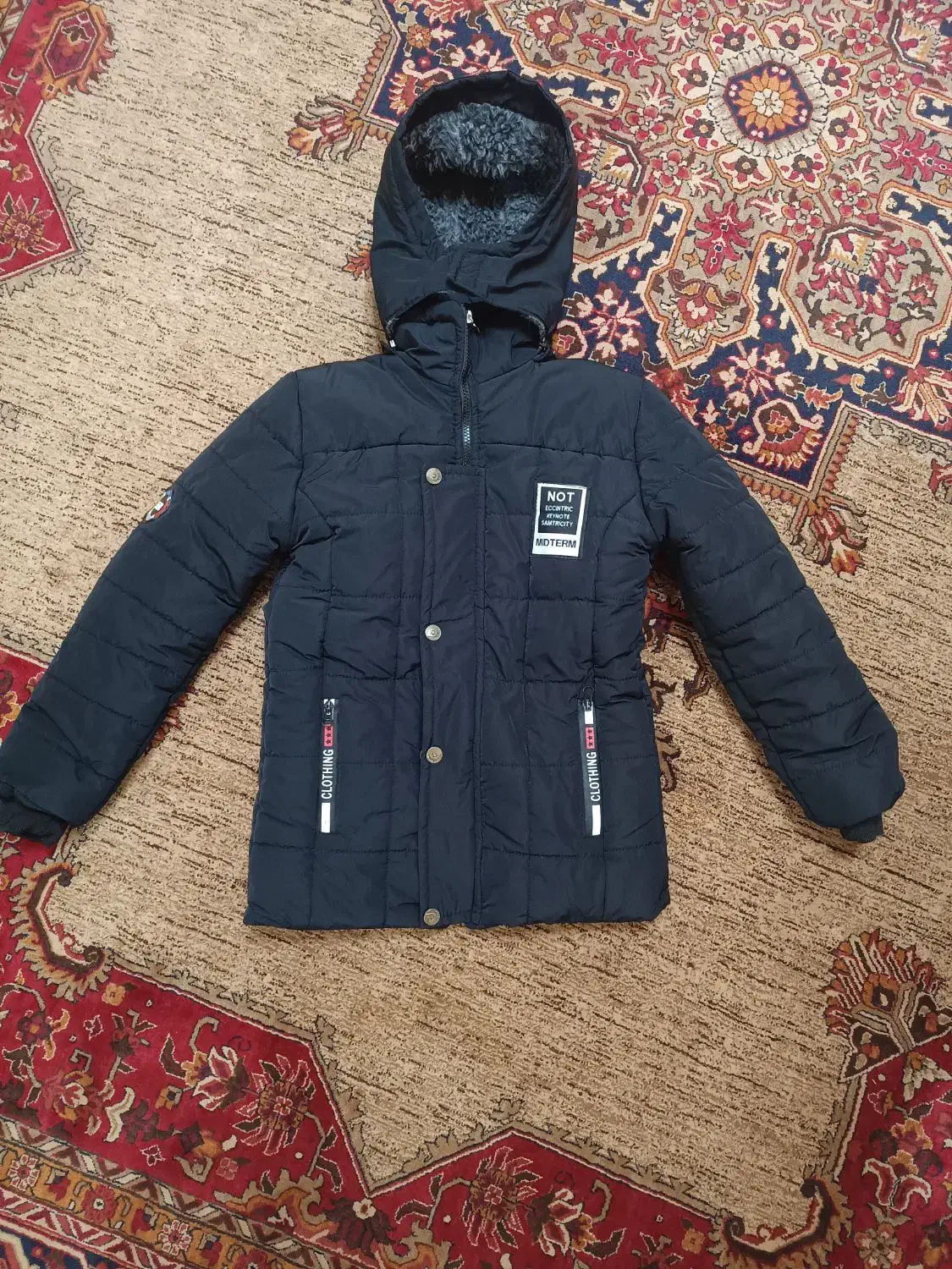 کاپشن پسرانه مشکی|کفش و لباس بچه|تهران, زرکش|دیوار