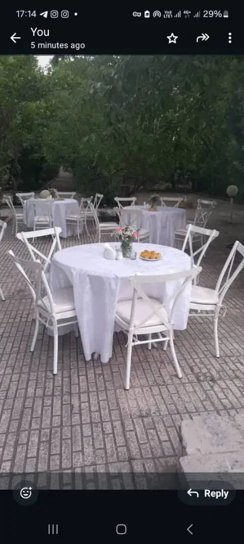 ظروف کرایه اجاره صندلی میزلوازم وسایل تشریفاتمجالس|خدمات پذیرایی، مراسم|چهارباغ, |دیوار