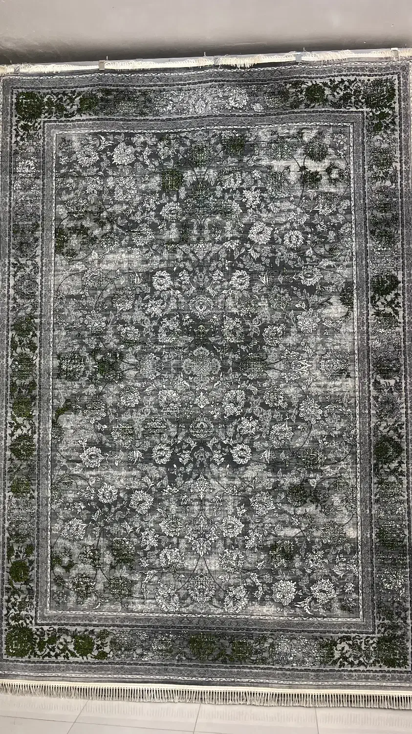 فرش 700شانه تراکم 2550 وینتیج زیتونی|فرش|شاهین‌شهر, گرگاب|دیوار