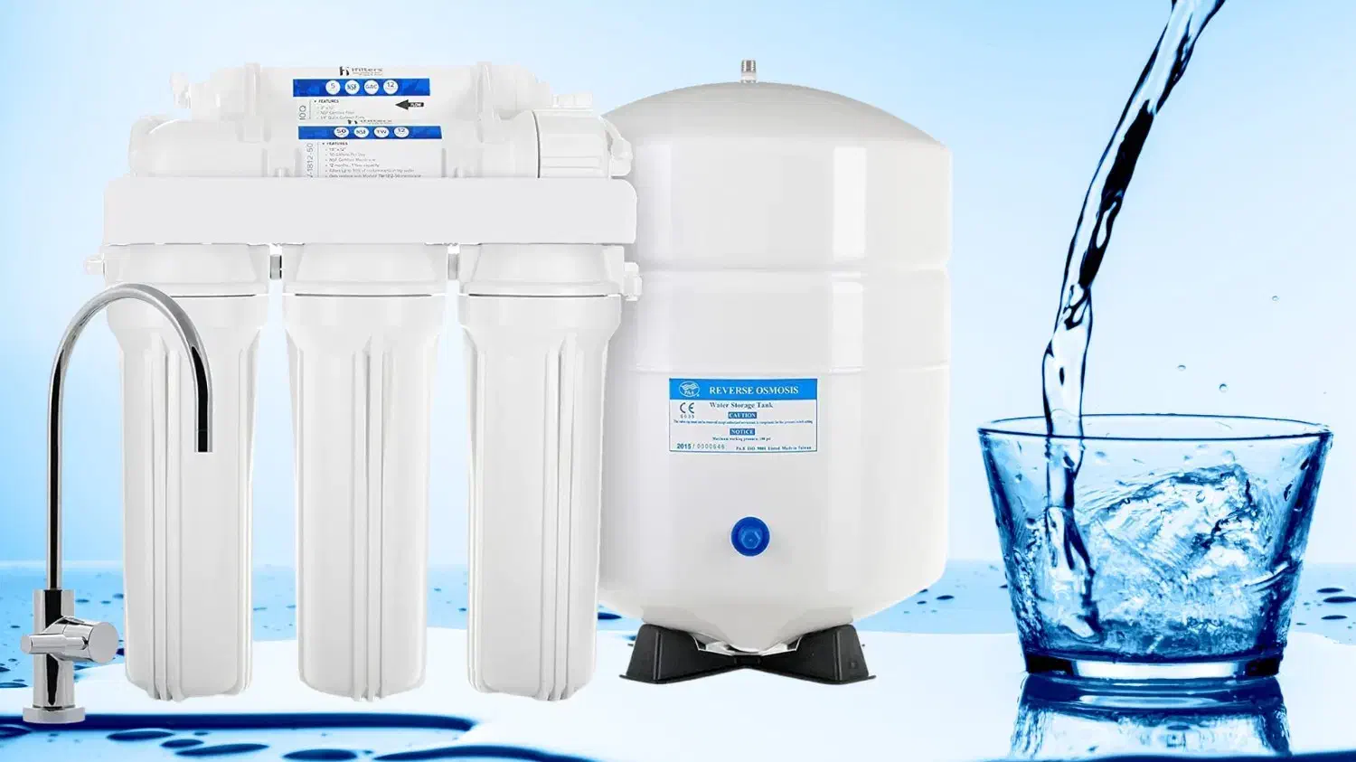 انواع تصفیه آب|آب‌سردکن و تصفیه آب|رشت, گلسار|دیوار