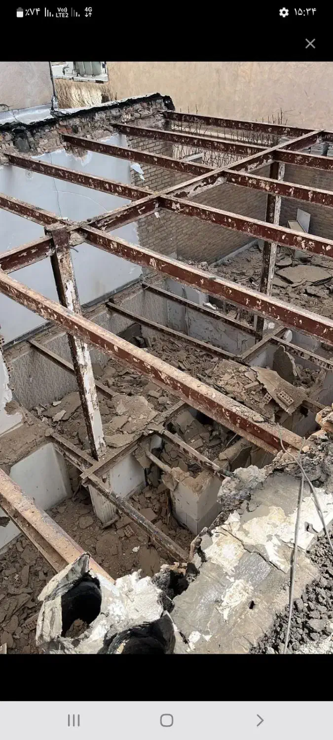 تخریب ساختمان تخری ب کار تخریب بتن کندن چاله|خدمات پیشه و مهارت|اسلام‌شهر, شهرک واوان|دیوار